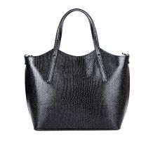 сумка женская/игуана черная