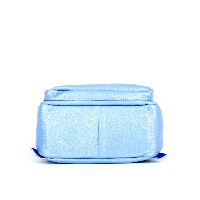 рюкзак/флотар перламутровый голубой 1103-3